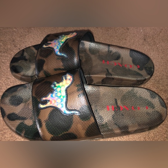 Coach Slide with Signature Rexy Pride edition - Picture 2 of 6